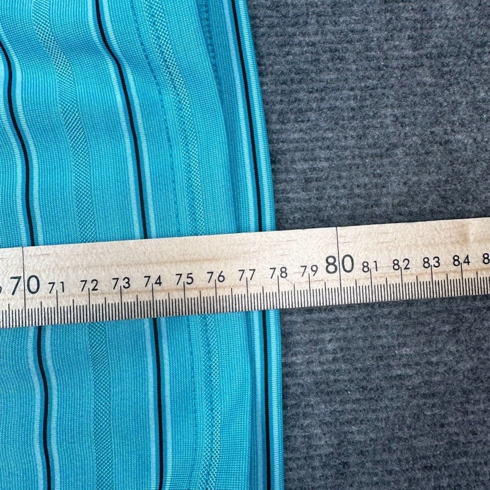 Princess Cruises Shirt Mens Extra Large XL Polo Blue Striped Lightweight Casual - Picture 9 of 9